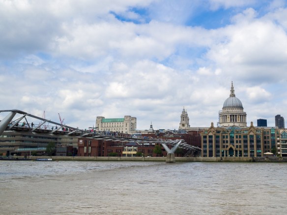 Looking towards St Pauls