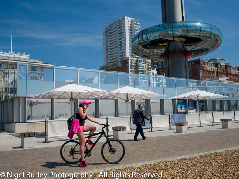 Talking on the phone